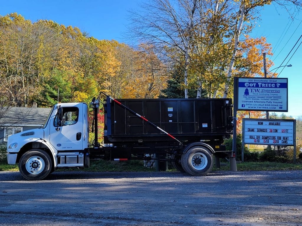 Lisbon CT Dumpster